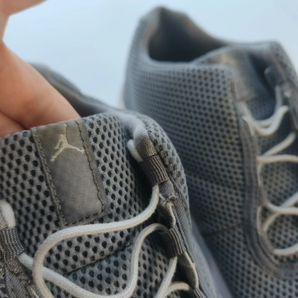 Air Jordan‎ Future Low Mens Size 13 Grey Mesh Athletic Basketball Shoes Sneakers